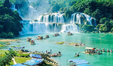 A picture of 3-Day Ban Gioc Waterfall & Cao Bang Countryside Adventure from Hanoi