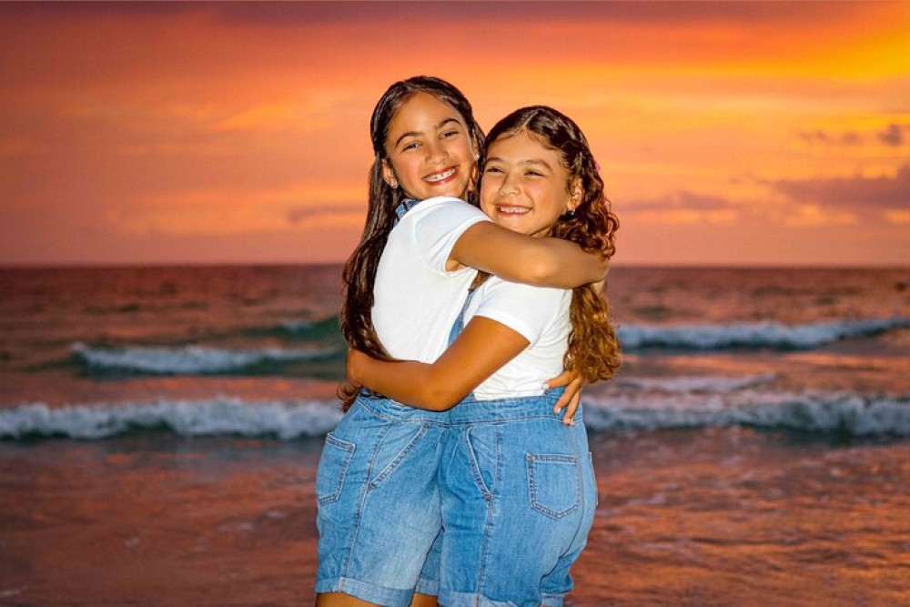 Family Sunset Beach Photo Session in St. Pete