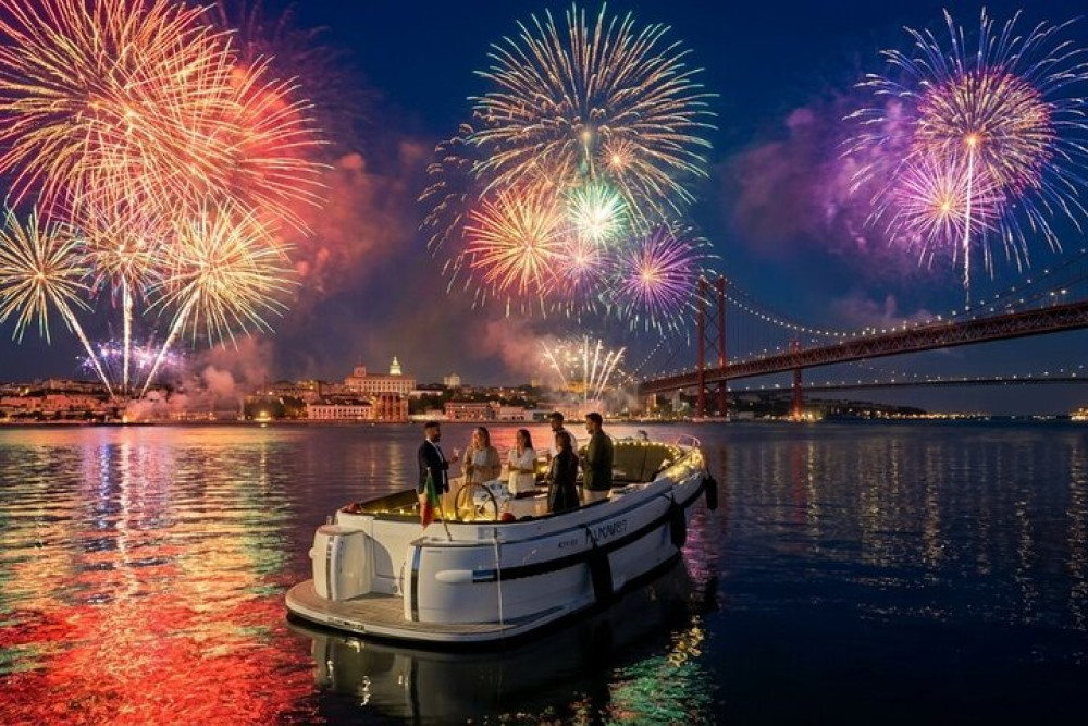 Lisbon: New Year's Eve Private Boat with an Open Bar