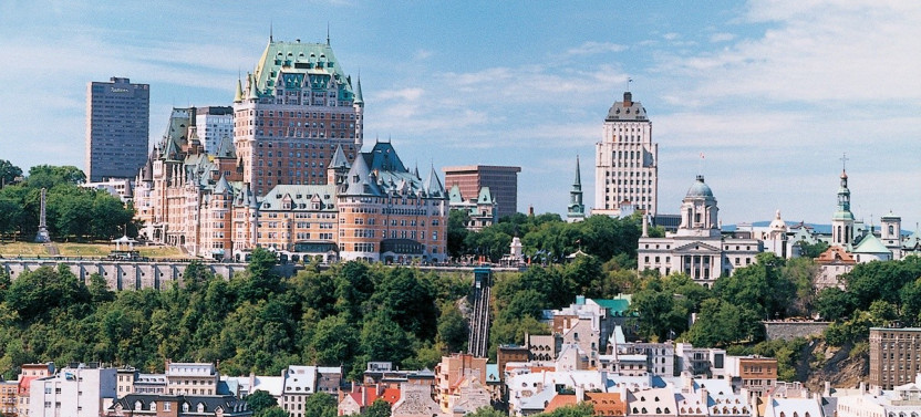 Quebec City from the River
