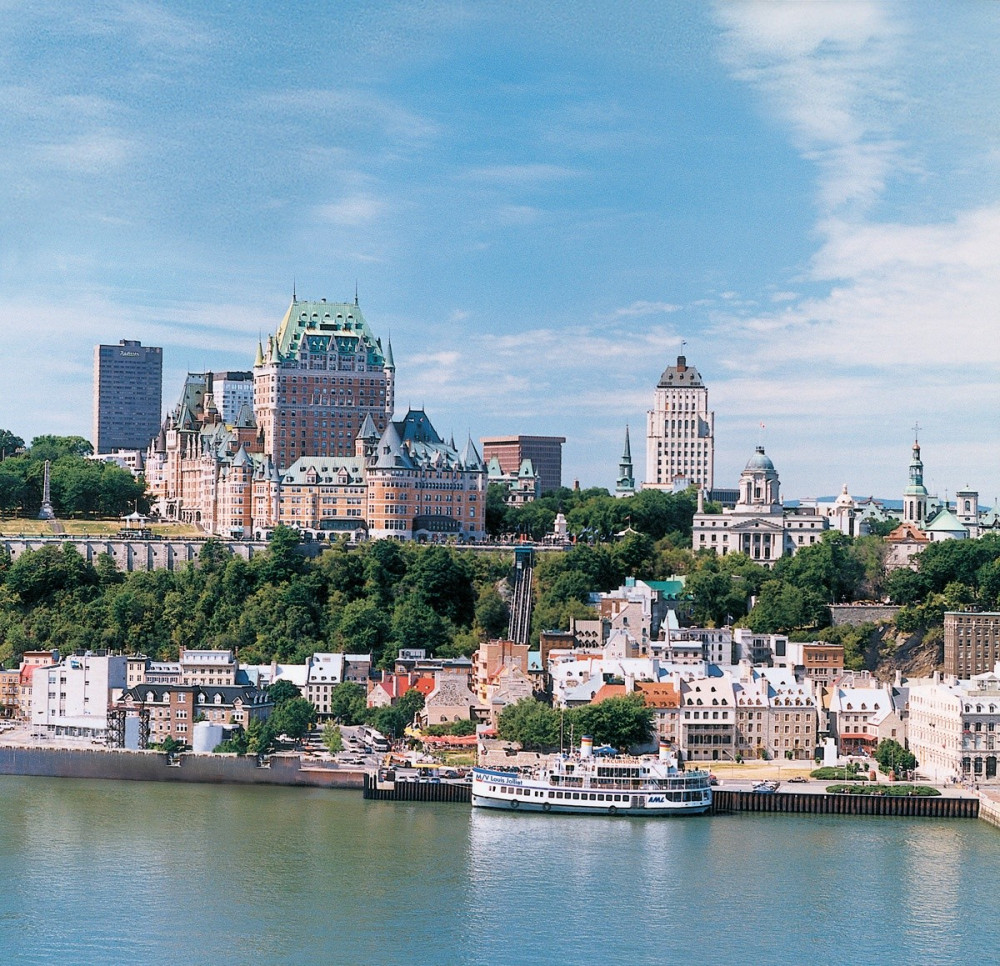 Quebec City from the River