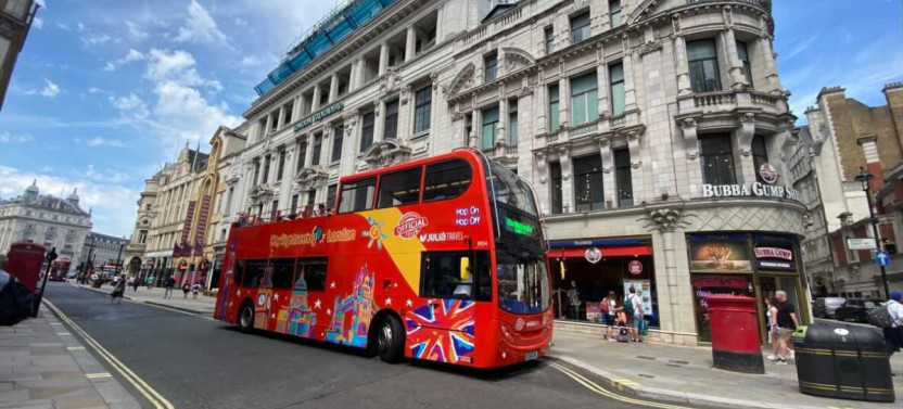 24-hour Hop-on Hop-off London + Thames River Cruise