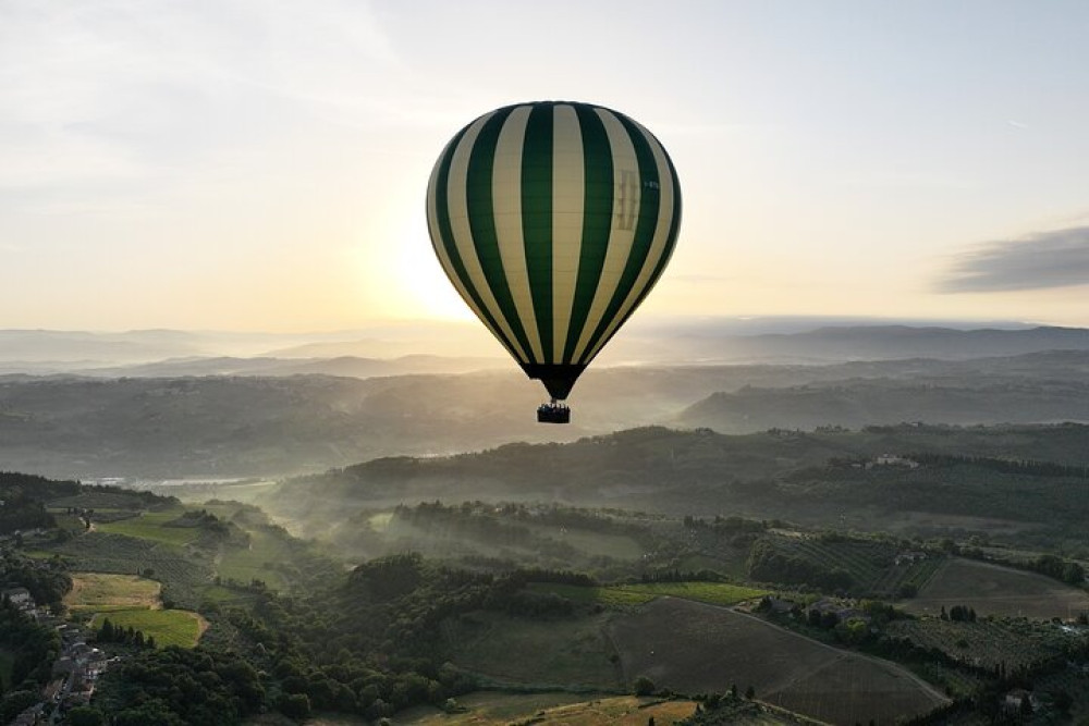 Hot Air Balloon Ride In The Chianti Valley Tuscany