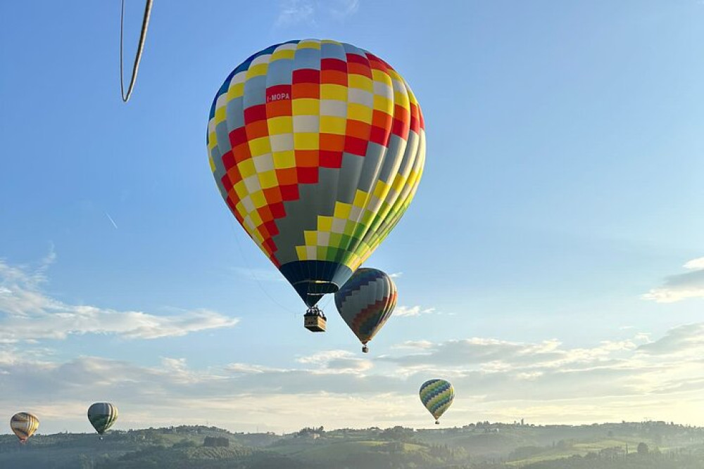 Private Tuscany Hot Air Balloon Flight From Siena
