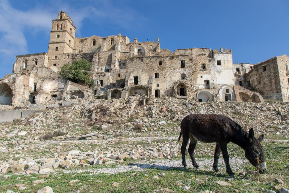 Private Craco Ghost Town Tour & Amaro Lucano Liquor Museum from Matera