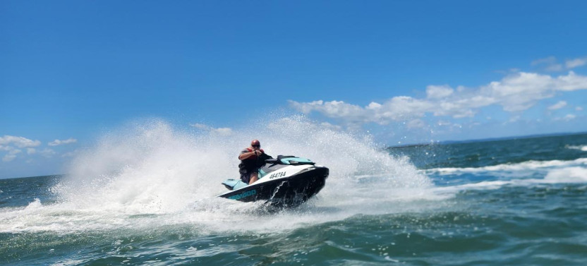 Moreton Bay Jet Ski Safari with Island Hopping from Brisbane