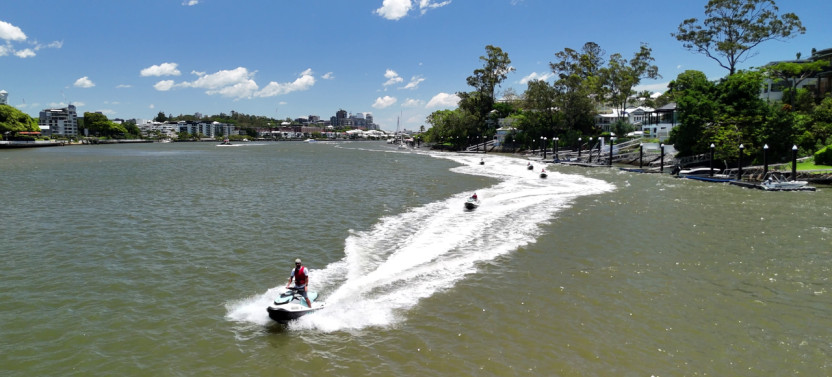 Brisbane River Jet Ski Safari to Story Bridge & South Bank