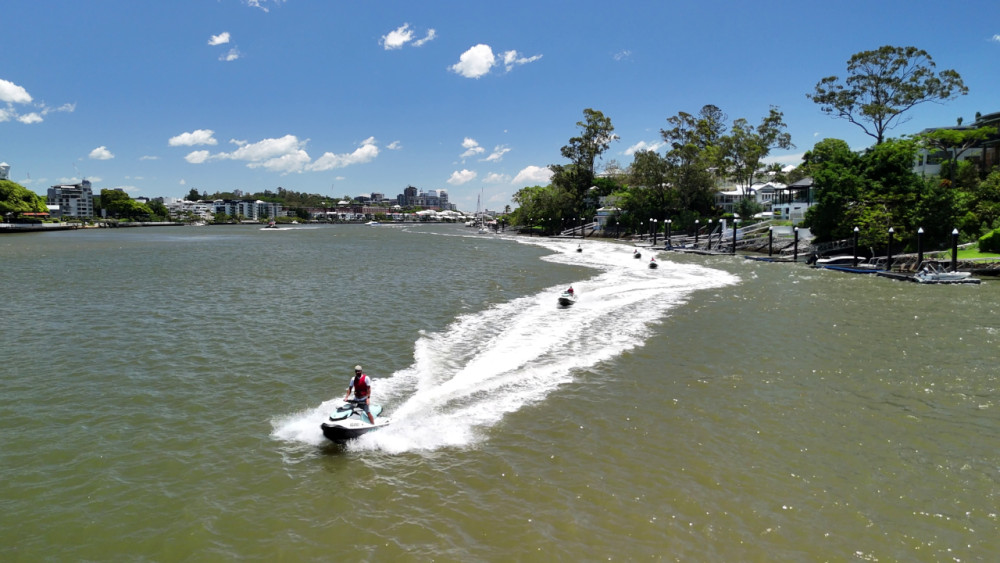 Brisbane River Jet Ski Safari to Story Bridge & South Bank