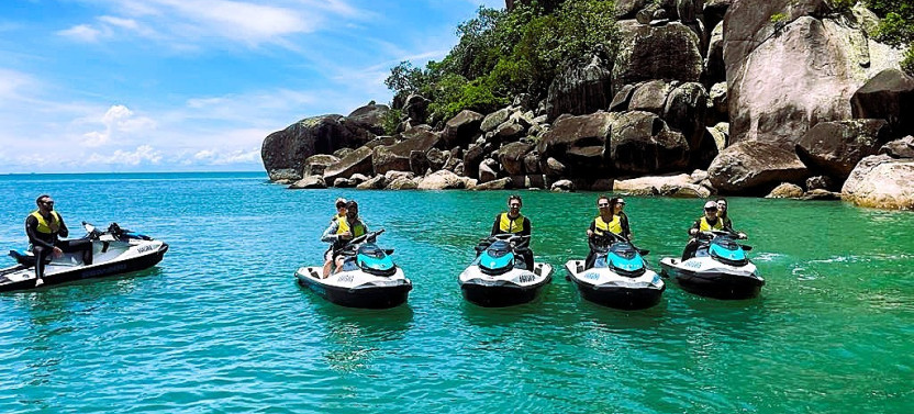 2 Hour Guided Jet Ski Around Magnetic Island from Townsville