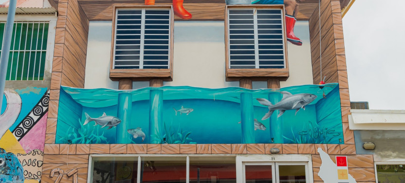 Taste of San Nicolas: Aruba Night Tour of Art, Food & Culture