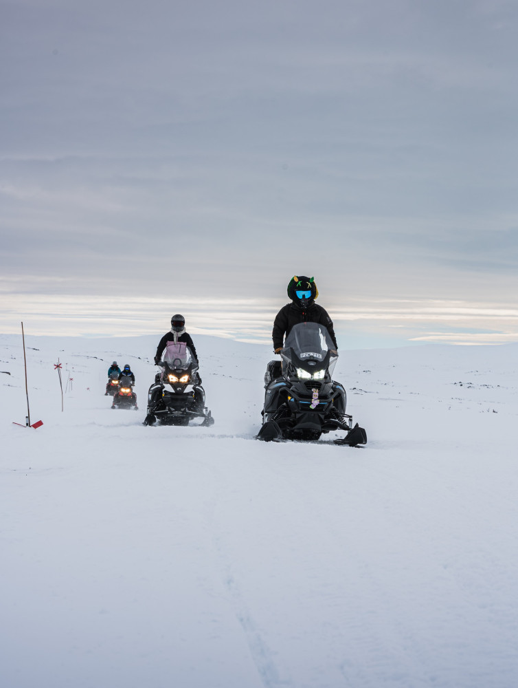 8 Day Swedish Lapland to Arctic Ocean Snowmobile Adventure