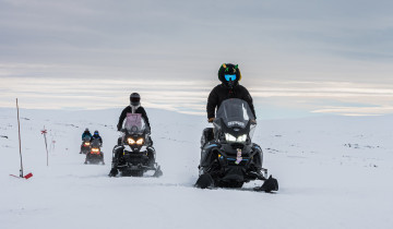 A picture of 8 Day Swedish Lapland to Arctic Ocean Snowmobile Adventure