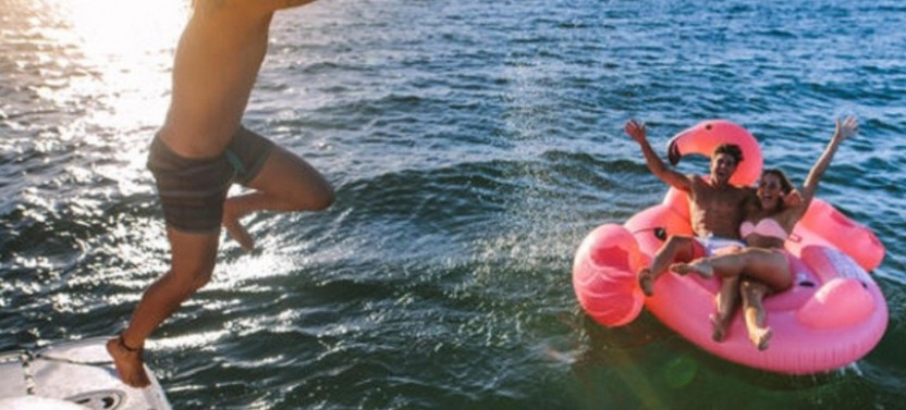 Fun in the Sun: Sailing, Inflatables, and Snorkeling Tour of Barcelona, photo 2 of 4