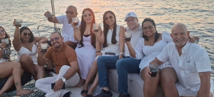 Cartagena Sunset Catamaran Cruise with Open Bar and Music