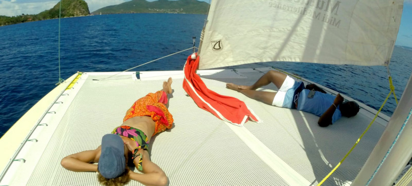1/2 Day Sailing in the Bay of Les Saintes with Snorkeling