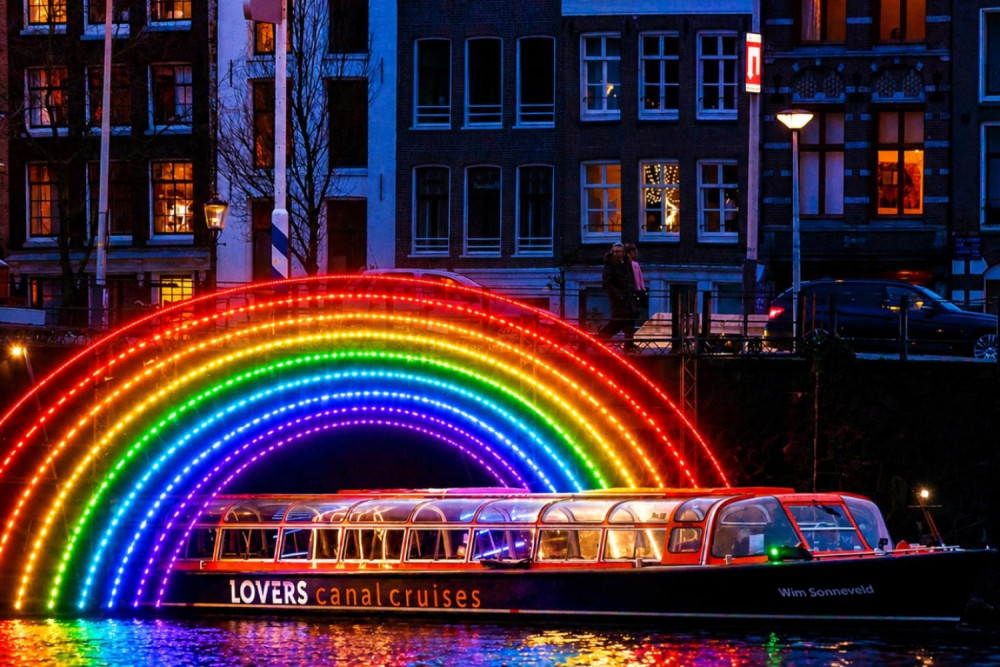 Amsterdam Light Festival Cruise - from Restaurant