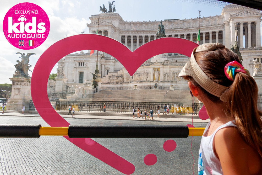 1 Run - Hop on Hop off: Open Bus - The Pink I Love Rome Experience