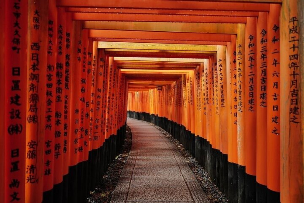 Kyoto Early Morning E-Biking Tour Fushimi Inari Kiyomizu Temple