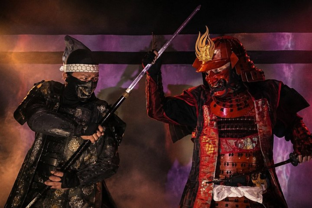 Samurai and Ninja Live Action Show with Photo Opportunity in Gion Kyoto
