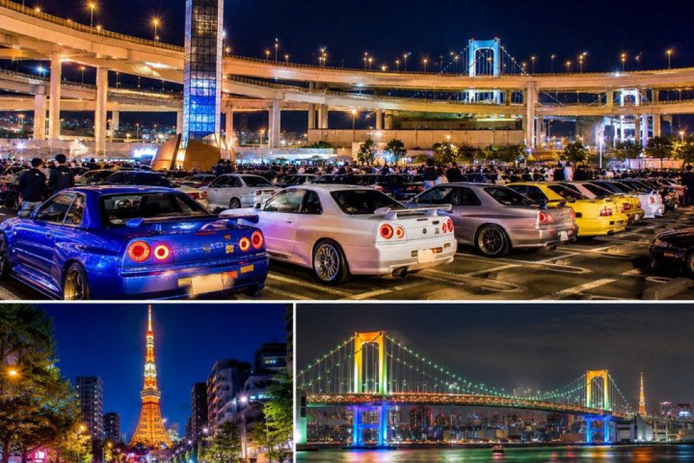 Private Tokyo Night Tour Daikoku Rainbow Bridge and Tokyo Tower
