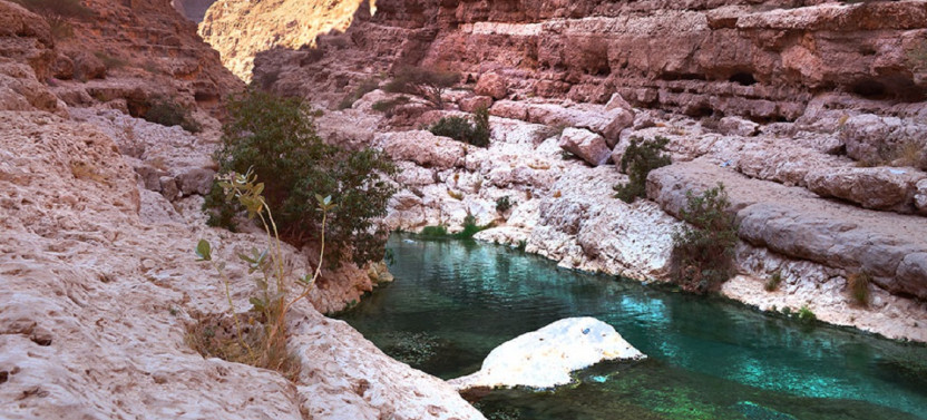 Explore Wadi Shab & Bimmah Sinkhole: Full Day Private Tour