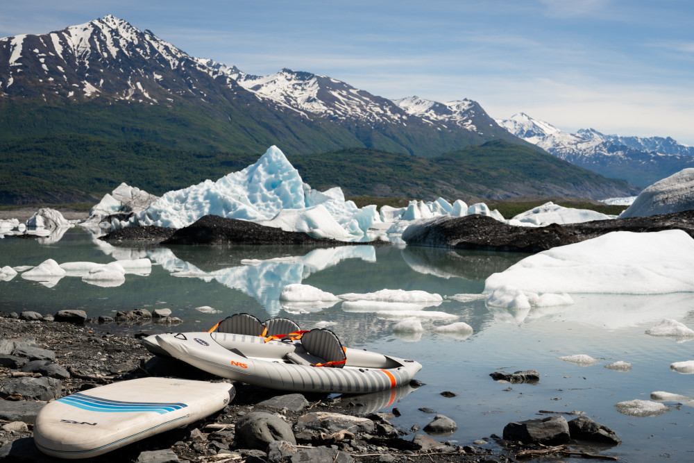 Glacier Paddle and ATV Combo Tour
