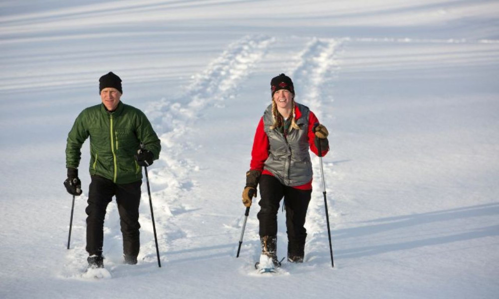 Winter Snowshoeing in the Finnish Wilderness
