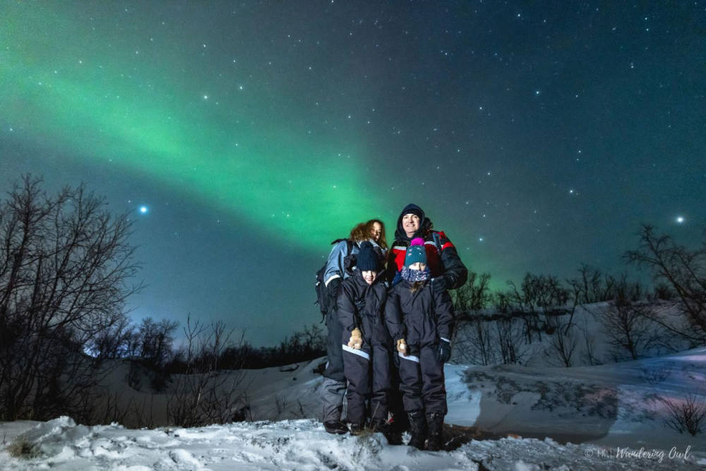 Private Aurora Hunt in the Finnish Wilderness - Group up to 8