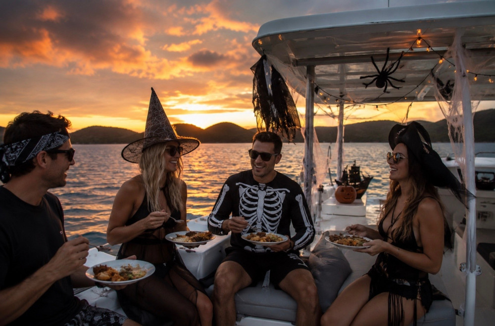 Halloween Sunset Dinner Cruise from Margaritaville