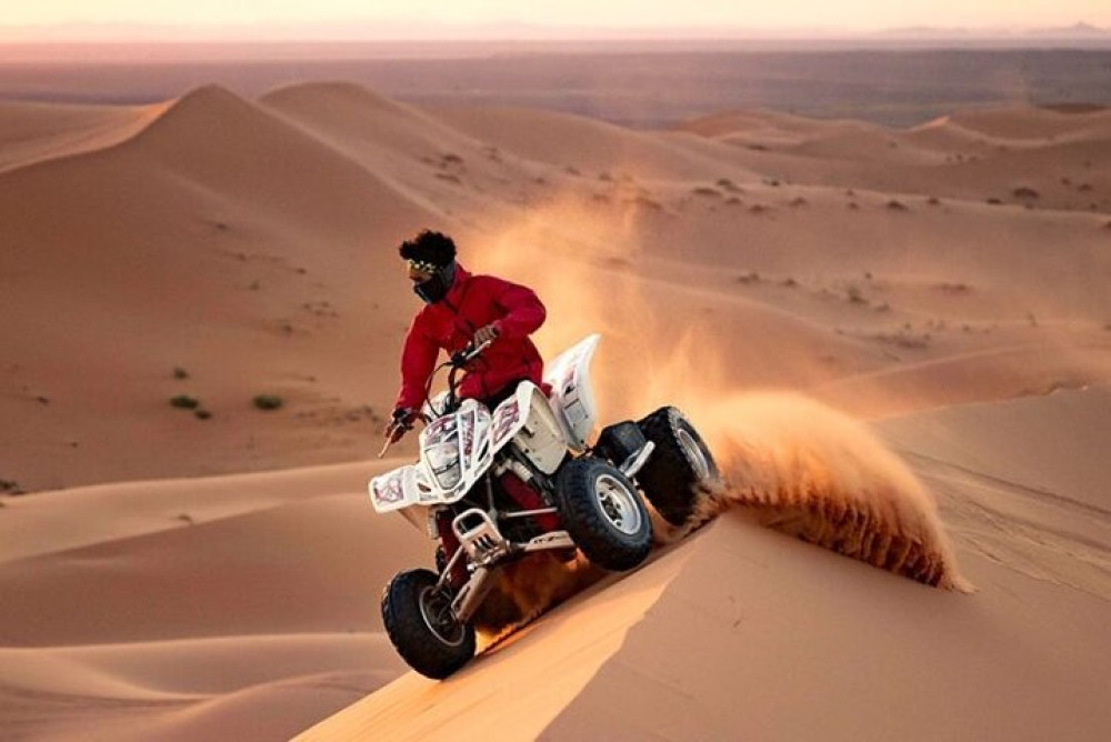 Quad Bike Thrill: 30 or 60-Minute Red Dune Adventure with Camel Ride