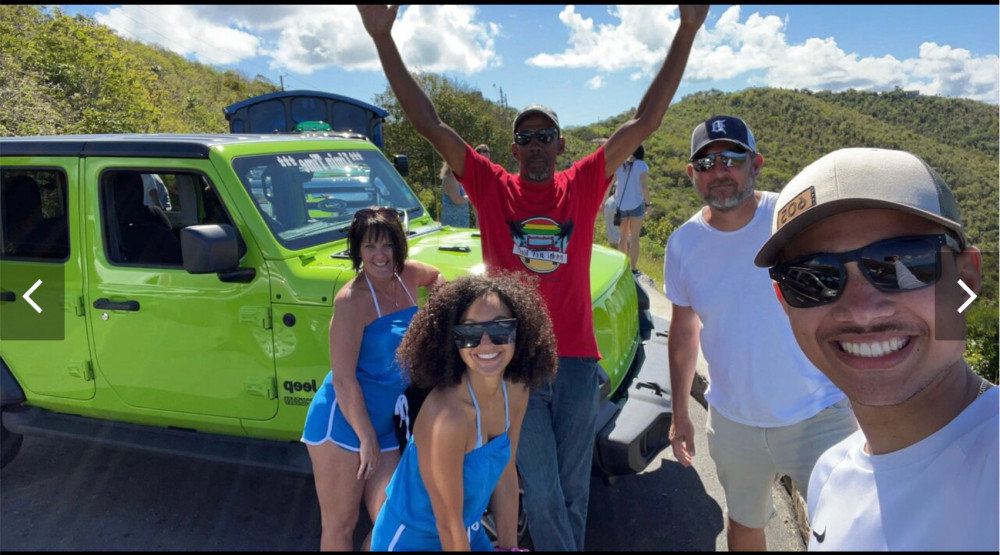 Full Day Jeep Cultural Tour, St. Thomas & Water Island Beach