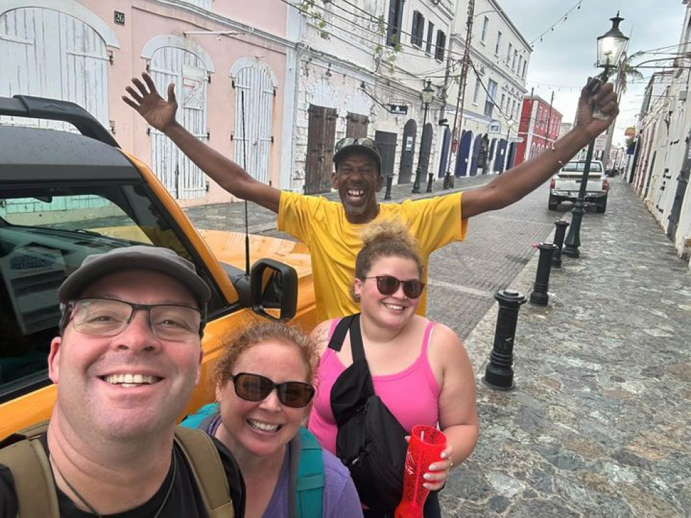 St. Thomas Half-Day Jeep Cultural & Beach Tour