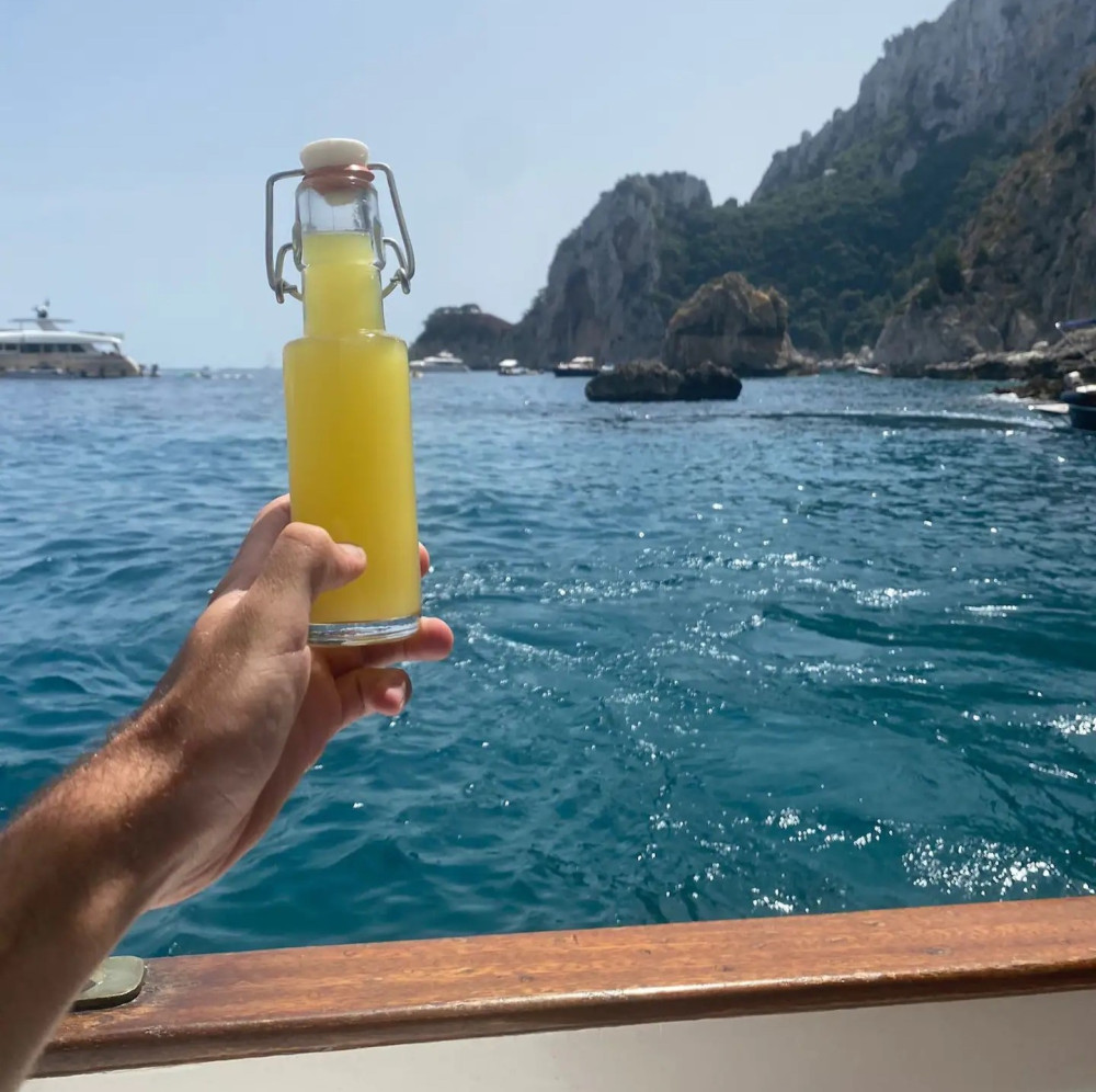Top Rated Capri Boat Tour with Swimming, Snacks And Limoncello