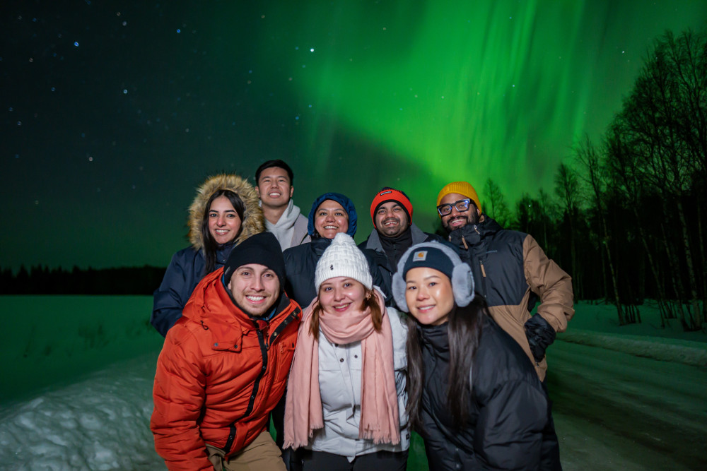 Kiruna: Guaranteed Northern Lights Expedition with Photographer