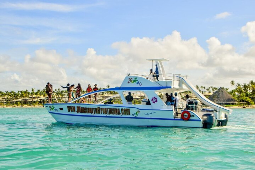 Punta Cana Shared Party Catamaran with Snorkeling, Music & Drinks