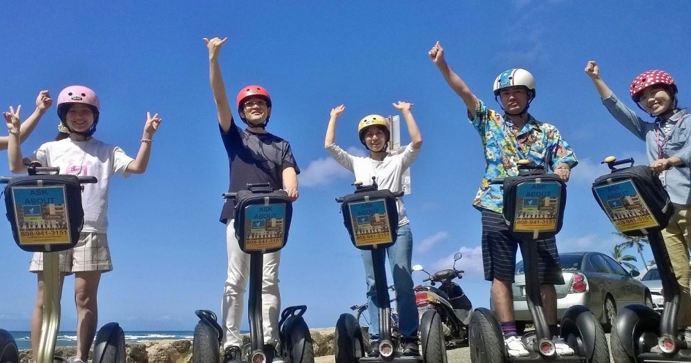 Introductory Segway Glide Lesson and Visit to Magic Island Beach Park