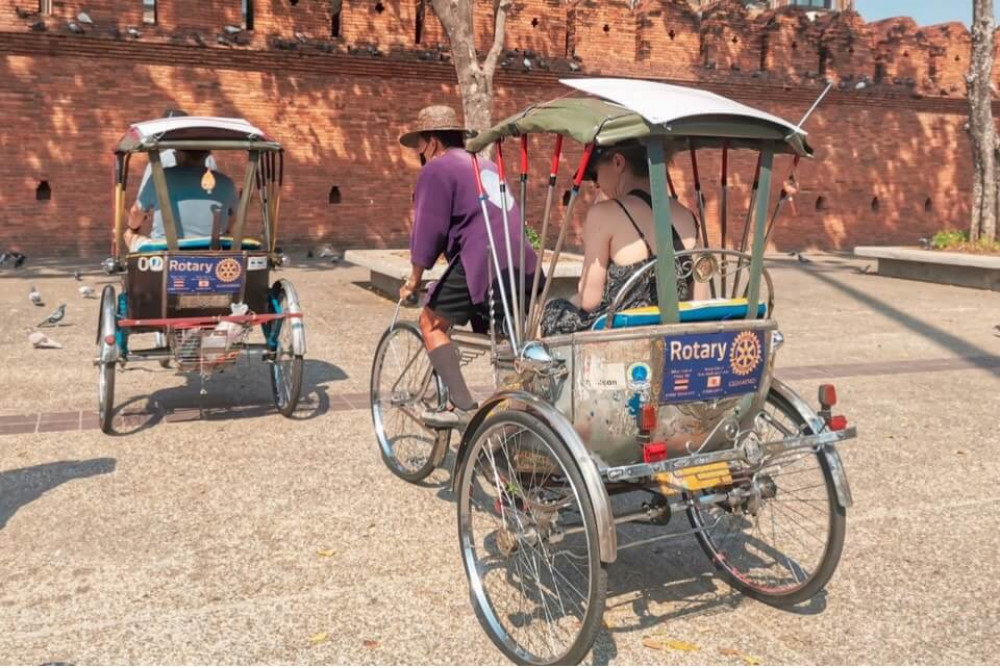 Chiang Mai Trishaw Ride & Mae Ping River Cruise (Half Day)