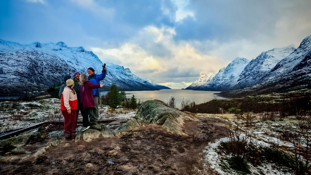 Tromsø Private Mid-Coast Fjord & Mountain Pass Morning Escape
