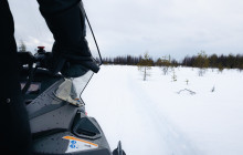 Arctic Circle Snowmobile Park Levi3