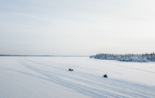 Arctic Circle Snowmobile Park Levi5