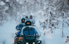 Arctic Circle Snowmobile Park Levi7