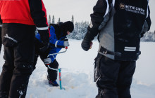 Arctic Circle Snowmobile Park Levi3