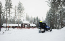Arctic Circle Snowmobile Park Levi2