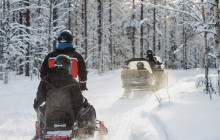 Arctic Circle Snowmobile Park Levi7