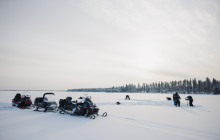 Arctic Circle Snowmobile Park Levi3