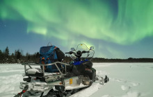 Arctic Circle Snowmobile Park Levi1