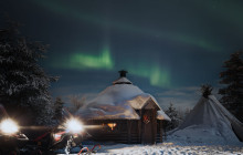Arctic Circle Snowmobile Park Levi2