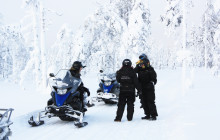 Arctic Circle Snowmobile Park Levi2