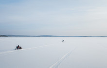 Arctic Circle Snowmobile Park Levi2