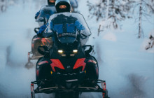 Arctic Circle Snowmobile Park Levi3